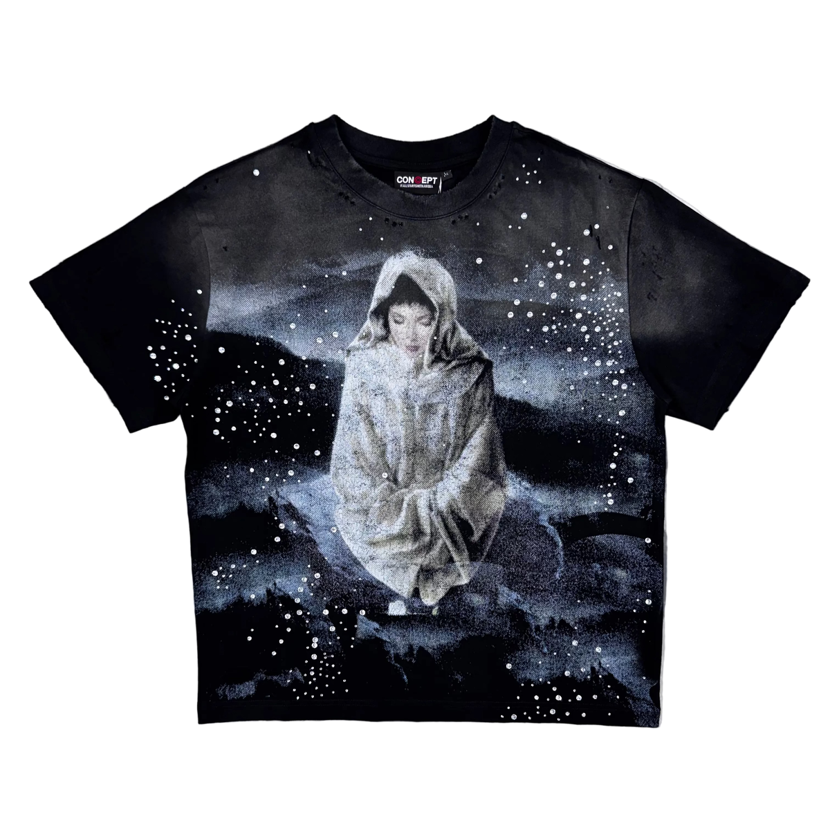Concept LA | "Divine" Tee - Black Wash