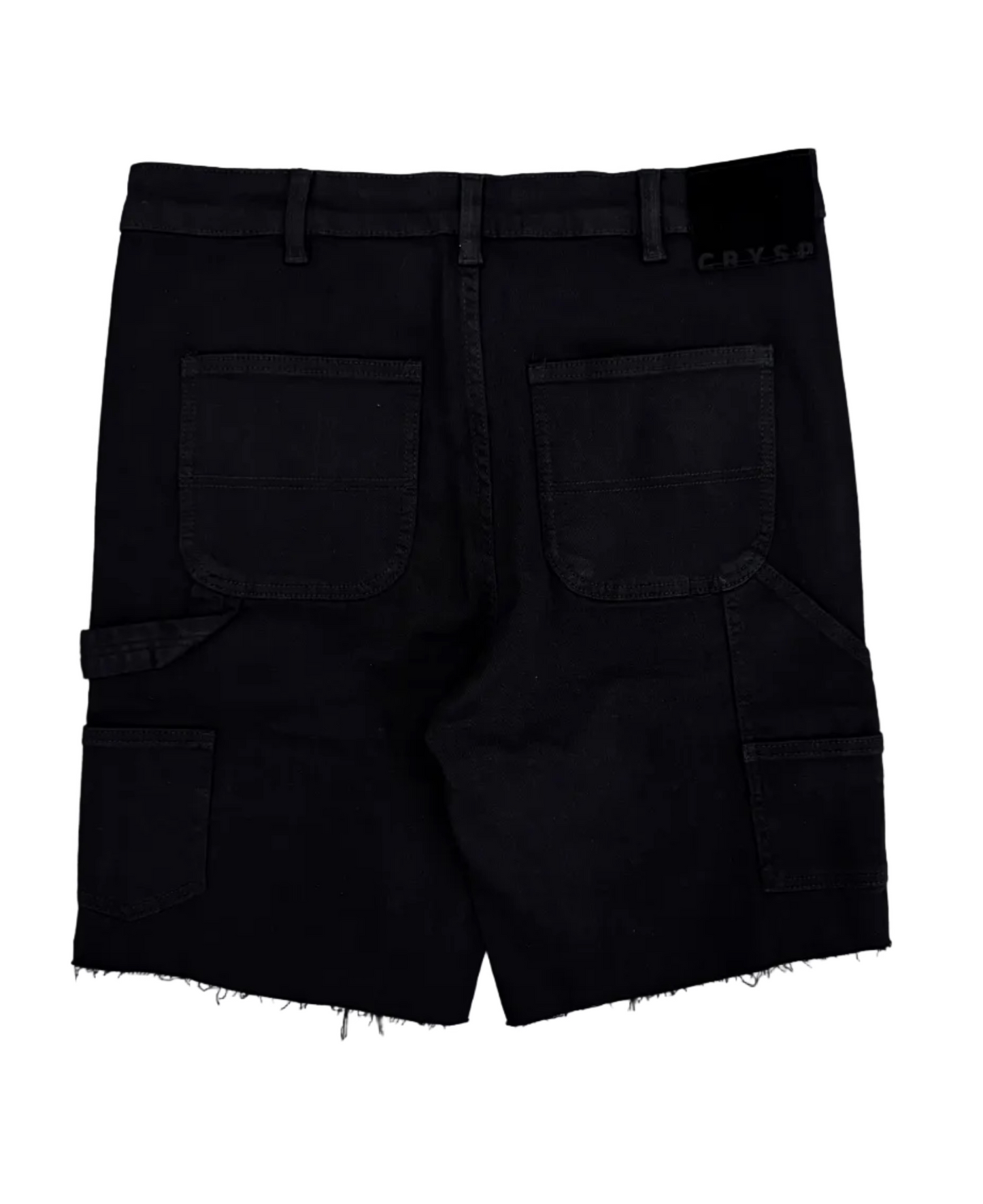 Crysp Denim | Lotus Jorts - Jet Black