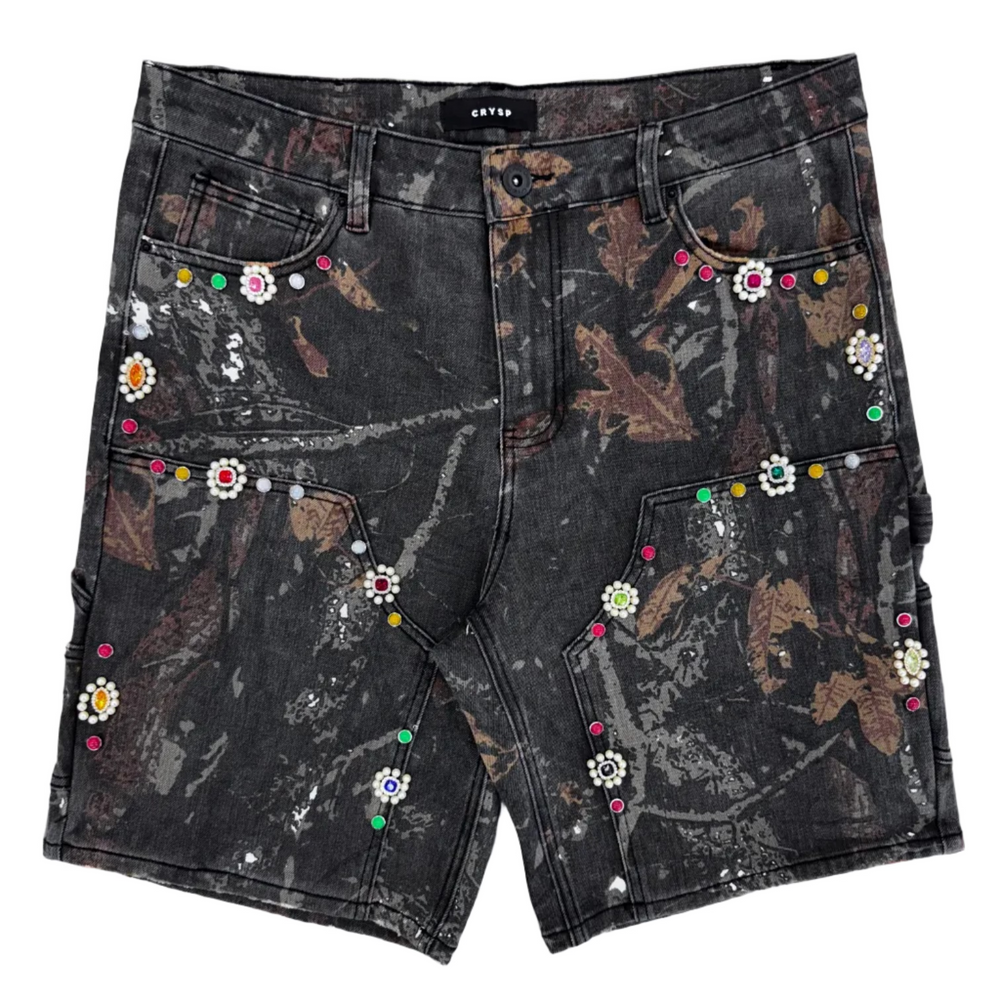Crysp Denim | Lotus Jorts - Camo
