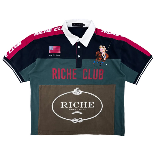 Vie Riche | RPC Polo Tee - Black