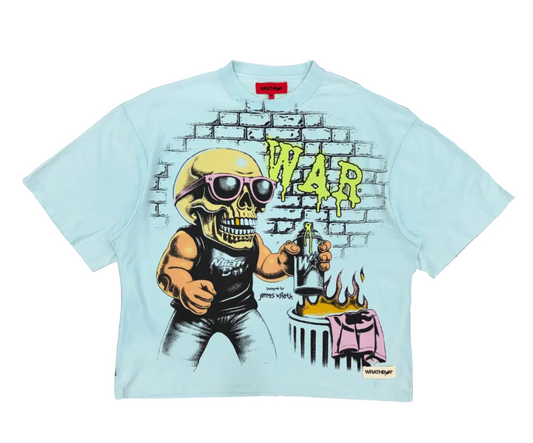 Wrathboy | We Love Wrath Tee - Light Blue