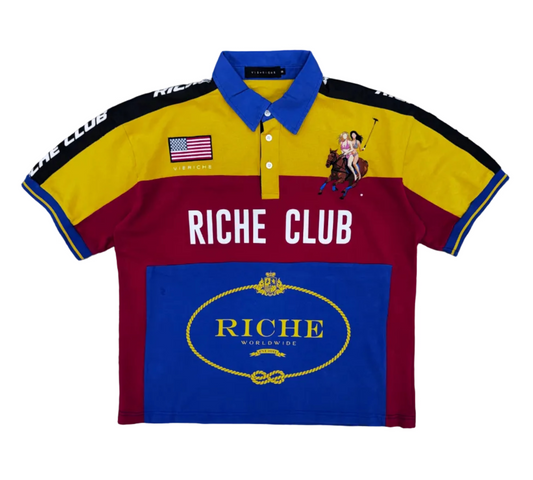 Vie Riche | RPC Polo Tee - Yellow