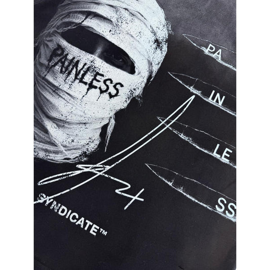 The Syndicate | Painless Tee - Black Wash