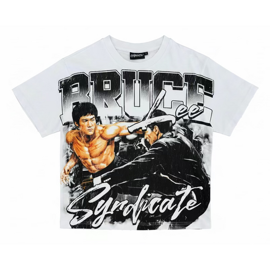 The Syndicate | Little Dragon Tee - White