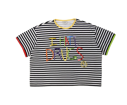 Syair Saihara | I Hate Drugs Tee - Black