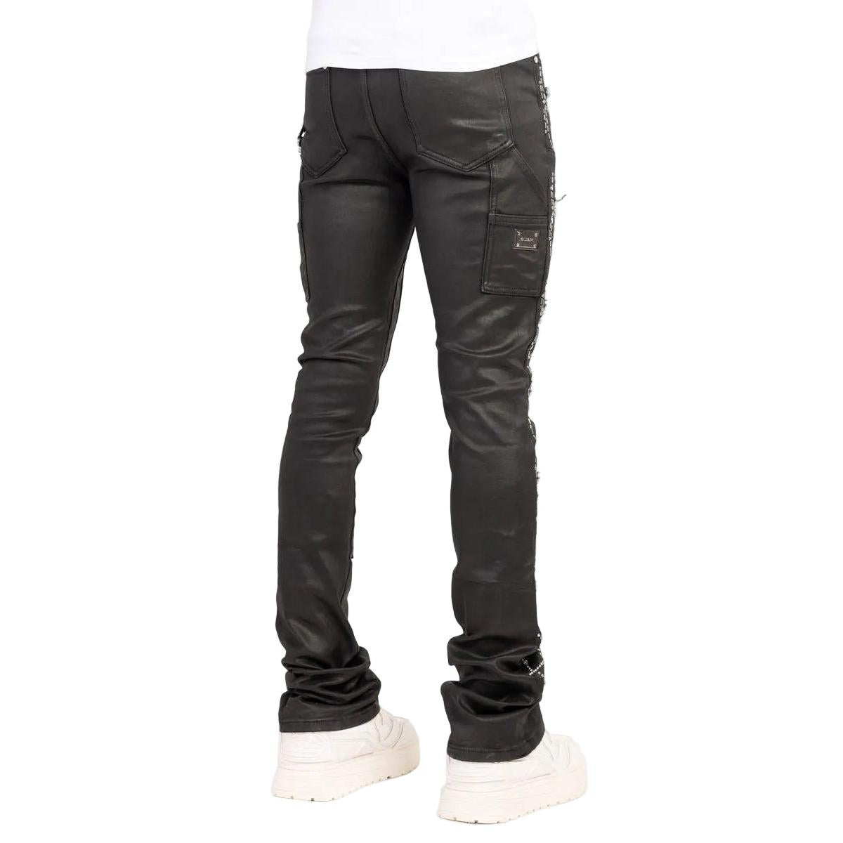 Guapi | Obsidian Spider Denim - Black Waxed