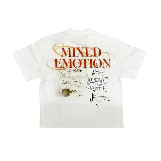Mixed Emotion | Deja Vu Tee - White