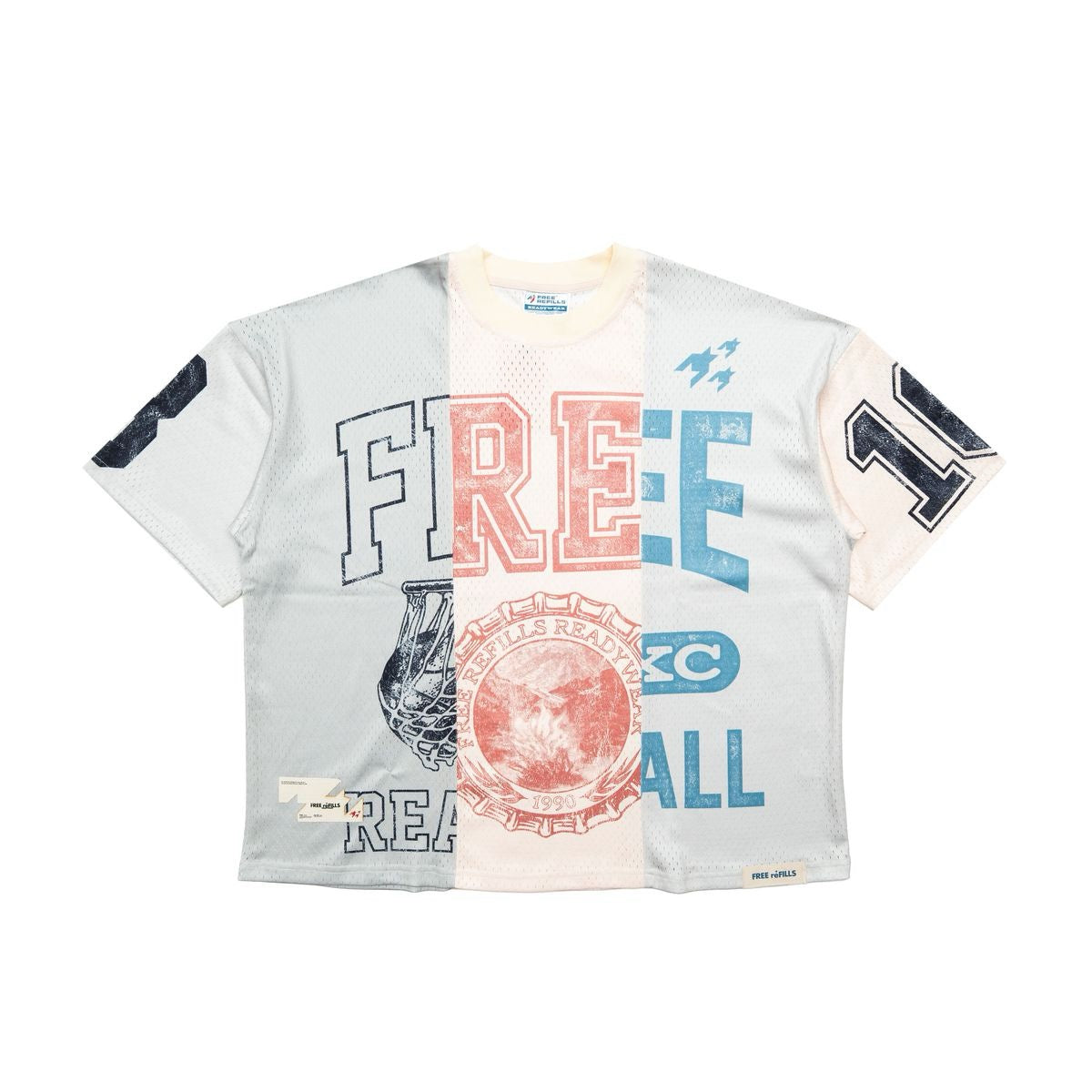 Free Refills | Split Jersey Tee