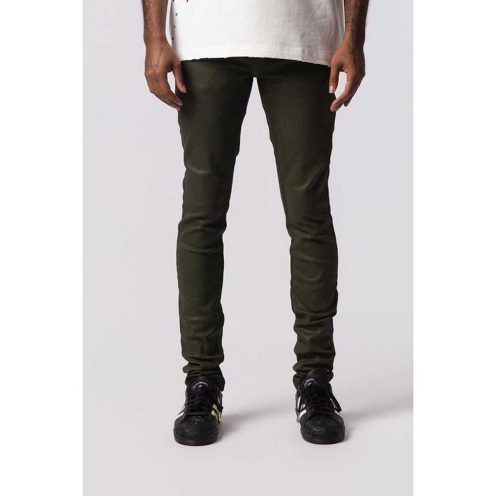 Serenede | Onyx Skinny Jeans - Olive