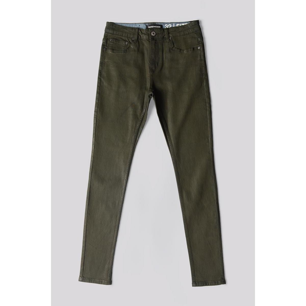 Serenede | Onyx Skinny Jeans - Olive