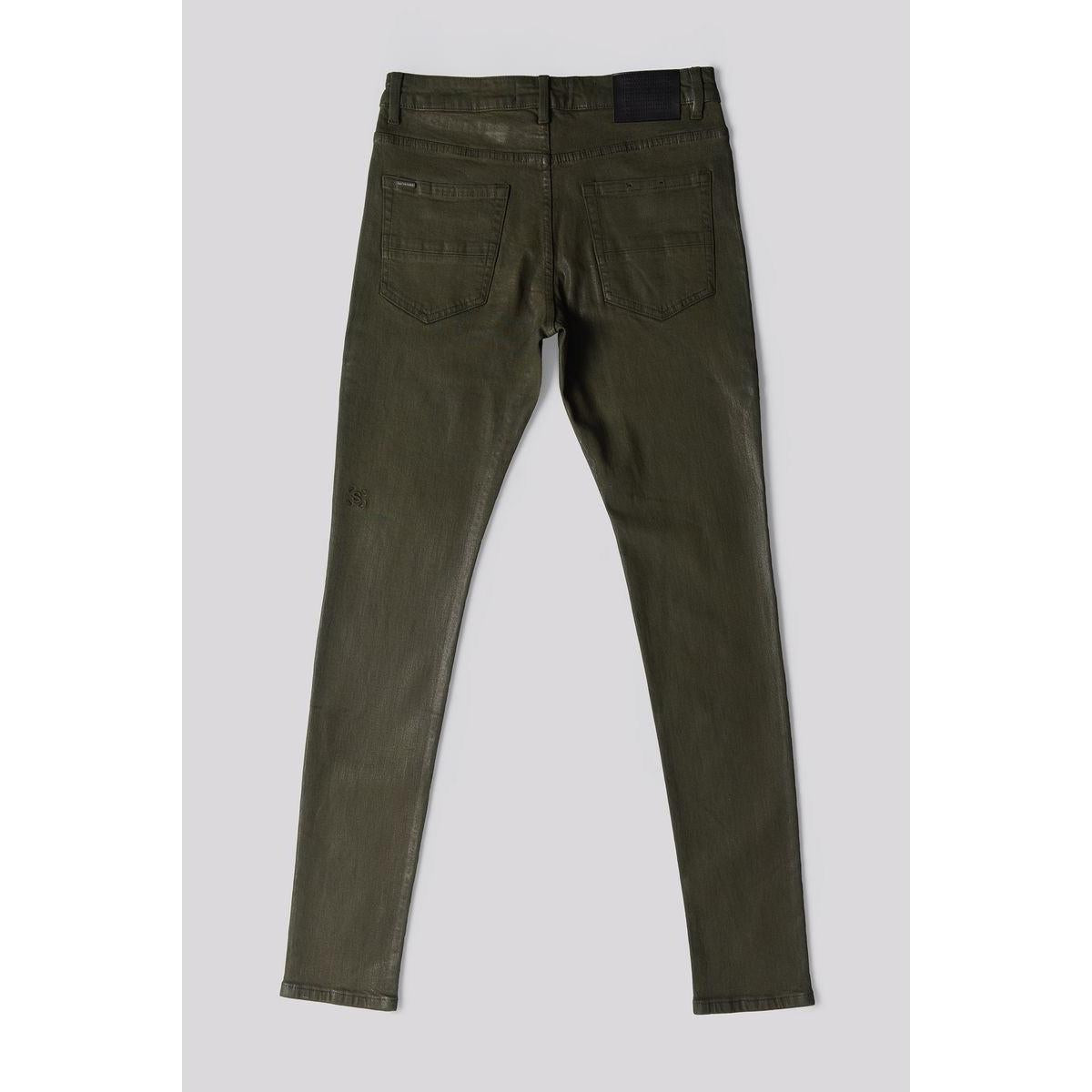 Serenede | Onyx Skinny Jeans - Olive