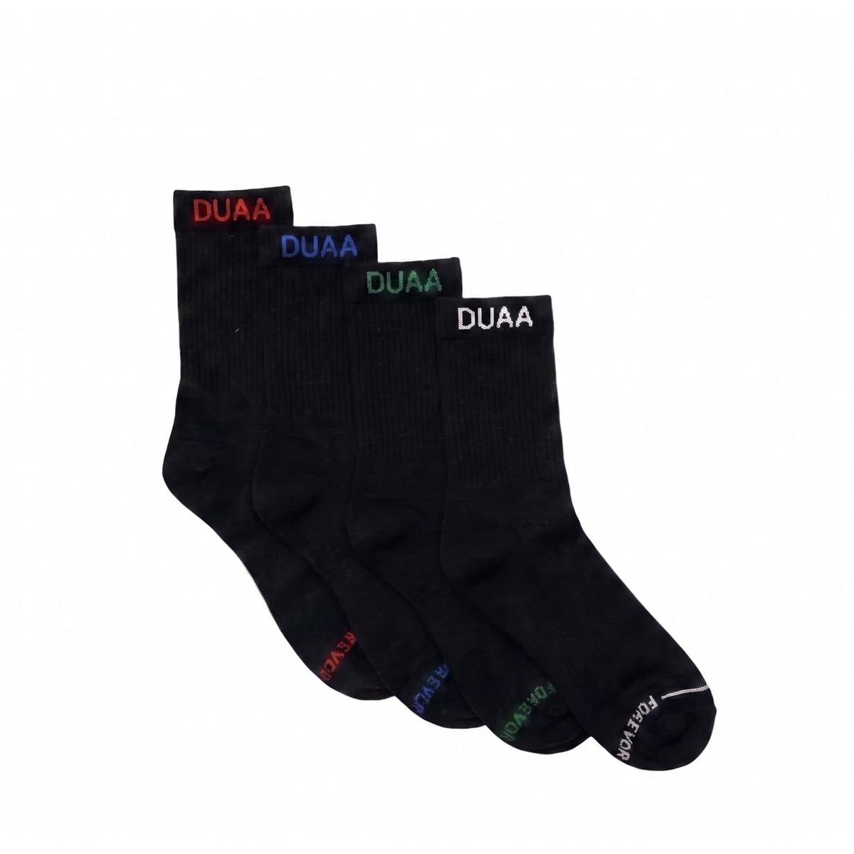 Duaa | Elite Socks 4-Pack - Black