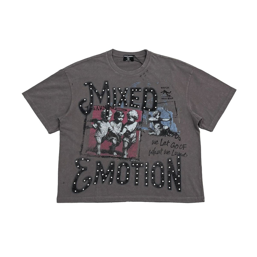 Mixed Emotion | Friends Tee - Grey