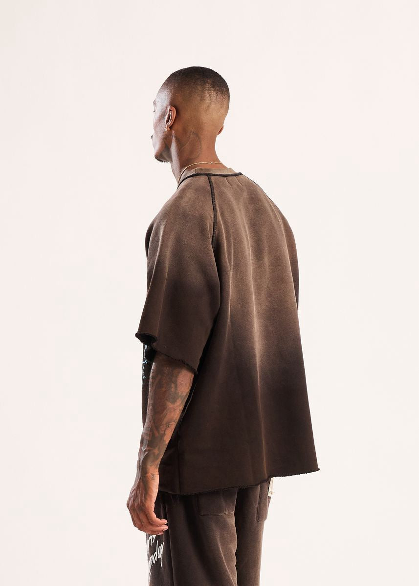 Diet Starts Monday |  Skull Half Sleeve - Vintage Black