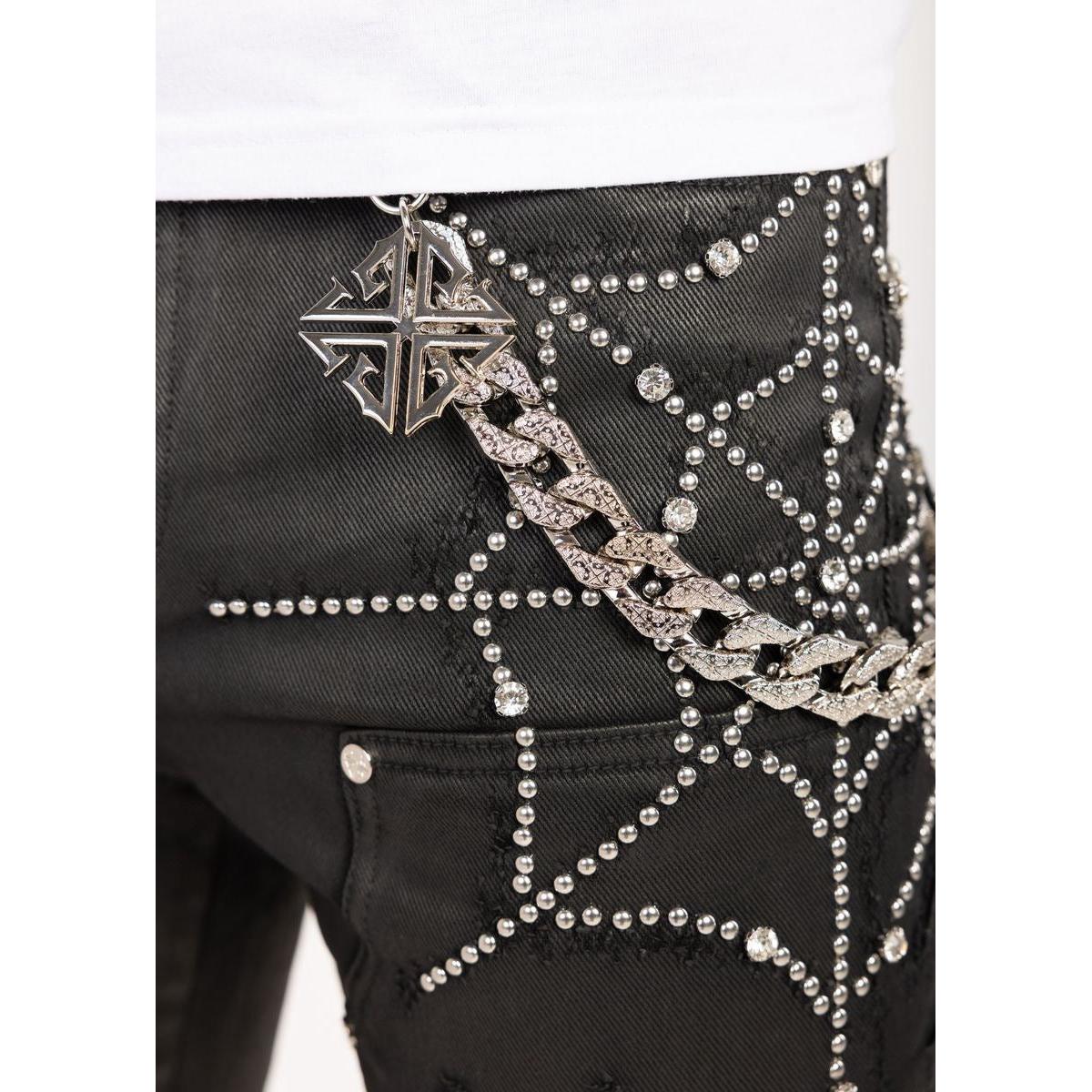 Guapi | Obsidian Spider Denim - Black Waxed