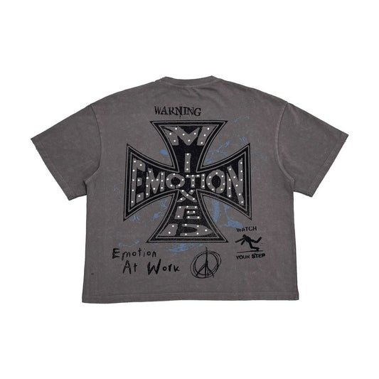 Mixed Emotion | Friends Tee - Grey