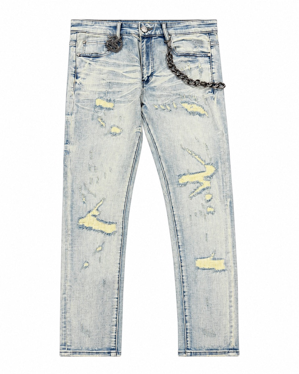 GFTD LA | Edge Skinny Denim - Light Wash