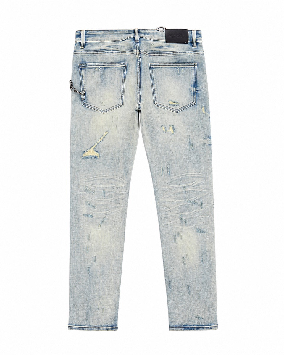 GFTD LA | Edge Skinny Denim - Light Wash