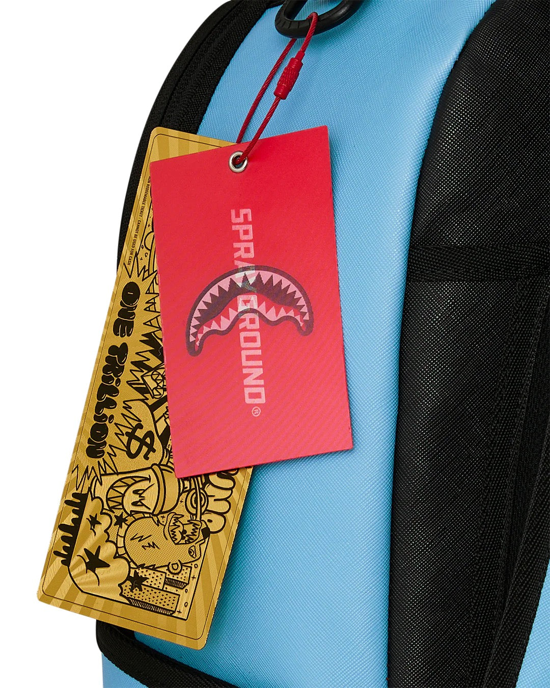 Sprayground Shark Central Bubbly Shark Sky Blue