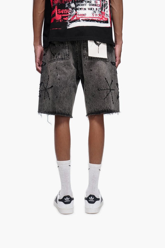 Trnchs | Venom Jorts - Grey Wash