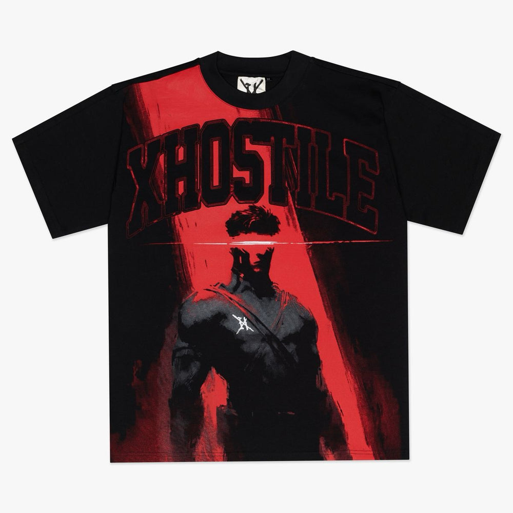XHostile | Till Death Tee - Black/Red