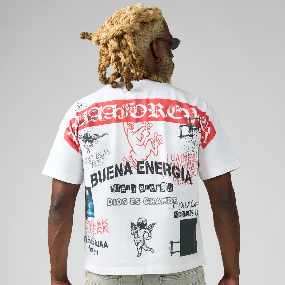 Duaa | Control Tee - White