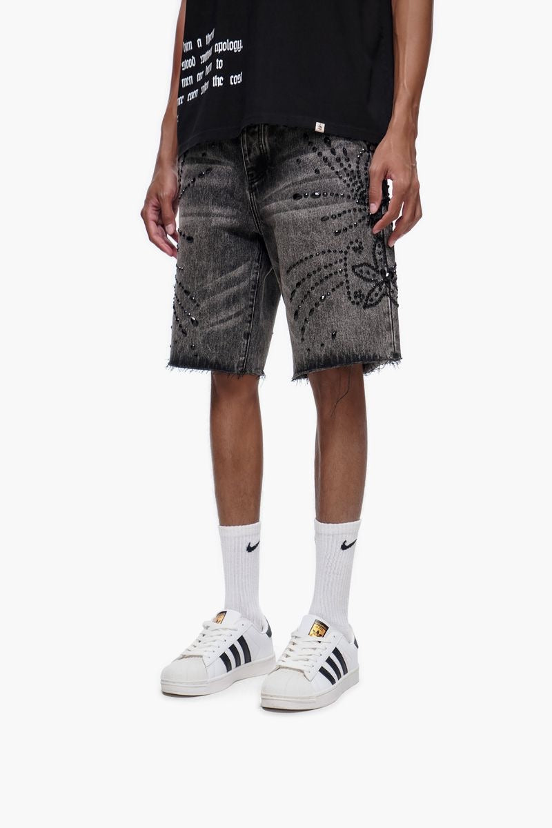 Trnchs | Venom Jorts - Grey Wash