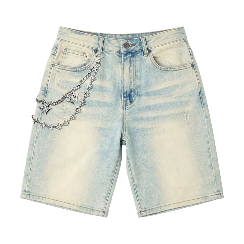 Melee | Milky Way Denim Jorts