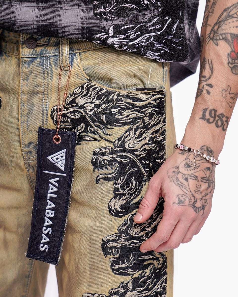 Valabasas | Tsuki Denim Jorts - Vintage Wash