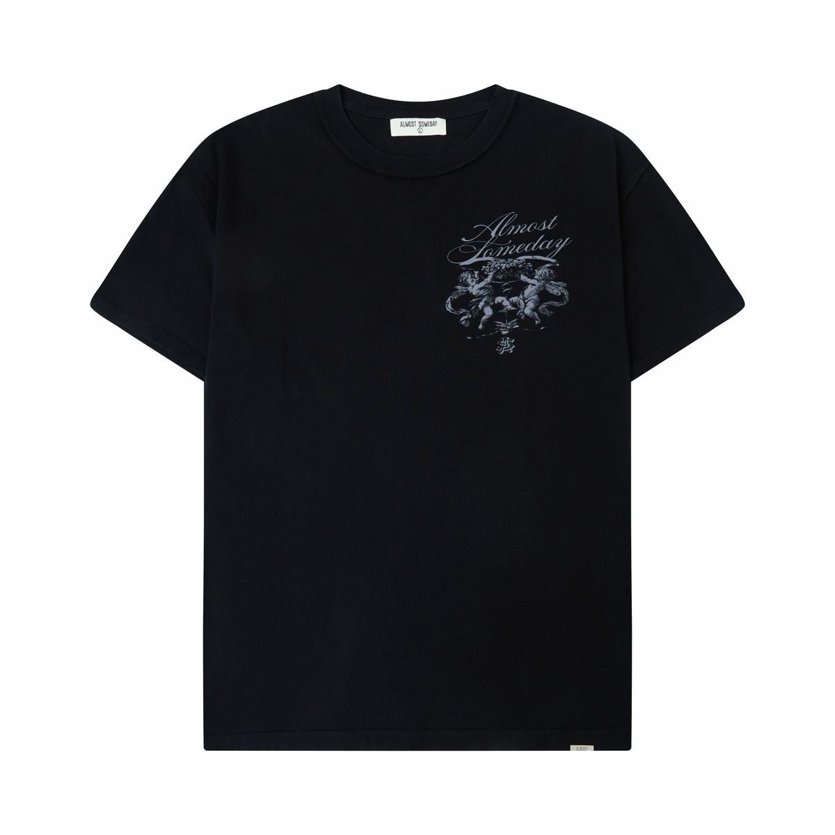 Almost Someday | Flourish Tee - Black
