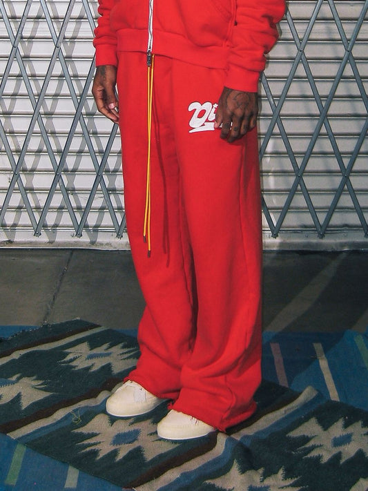 Diet Starts Monday | Bolt Sweatpants - Red