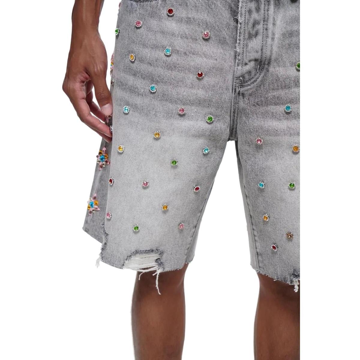 Trnchs | Bounty Denim Jorts - Grey Wash
