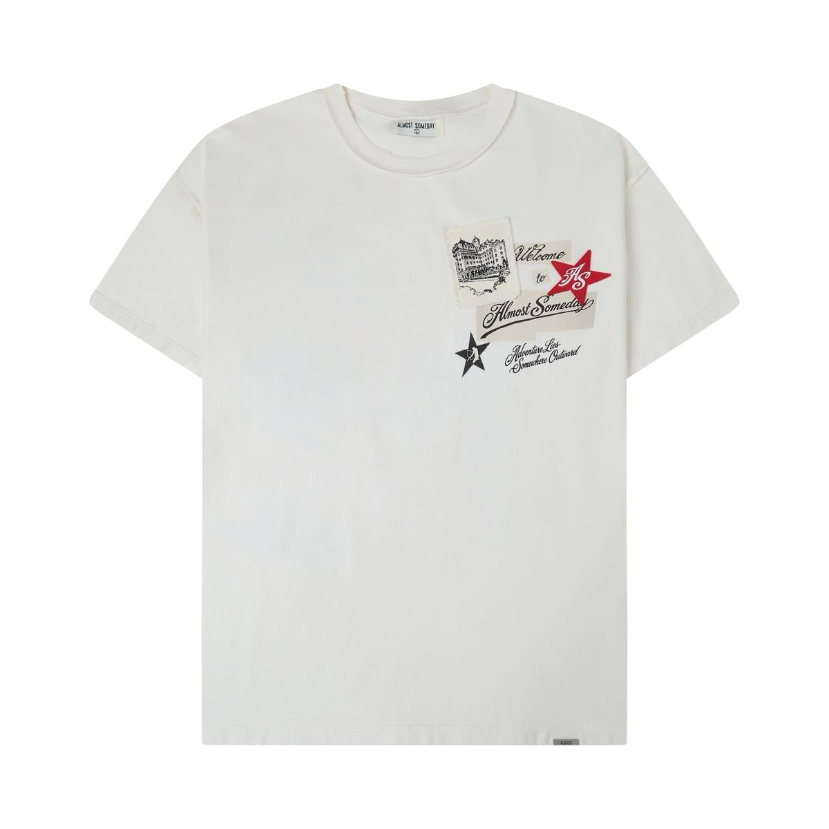 Almost Someday | Welcome Tee - Cream