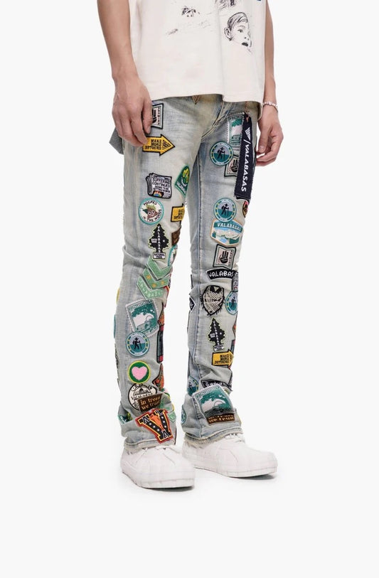 Valabasas Axis Stacked Jeans — 6 Rings Boutique