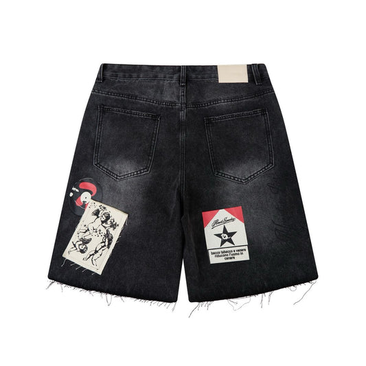 Almost Someday | Welcome Denim Jort - Black