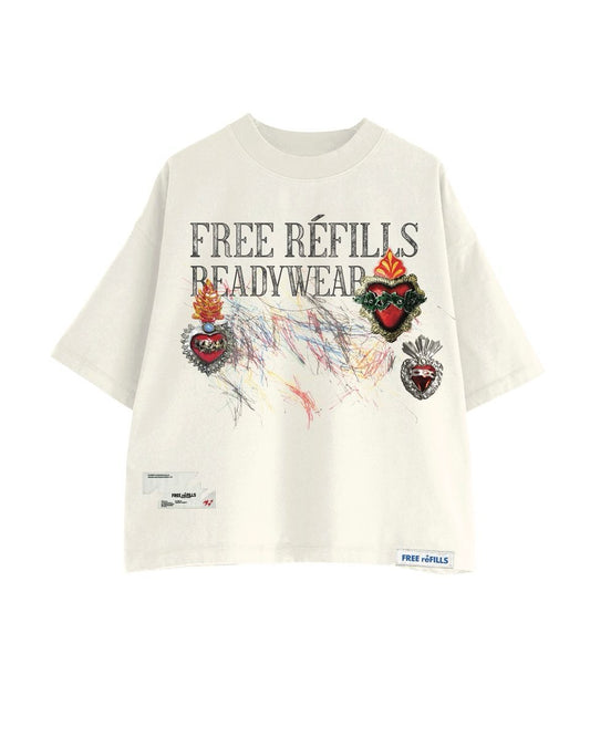 Free Refills | Adorn Tee - Cream