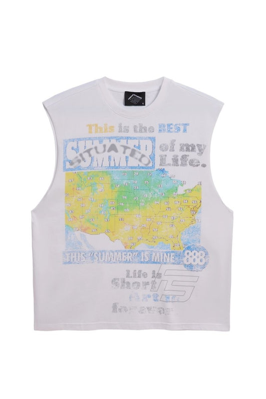 Forever Situated | Weather Cut Off Tee