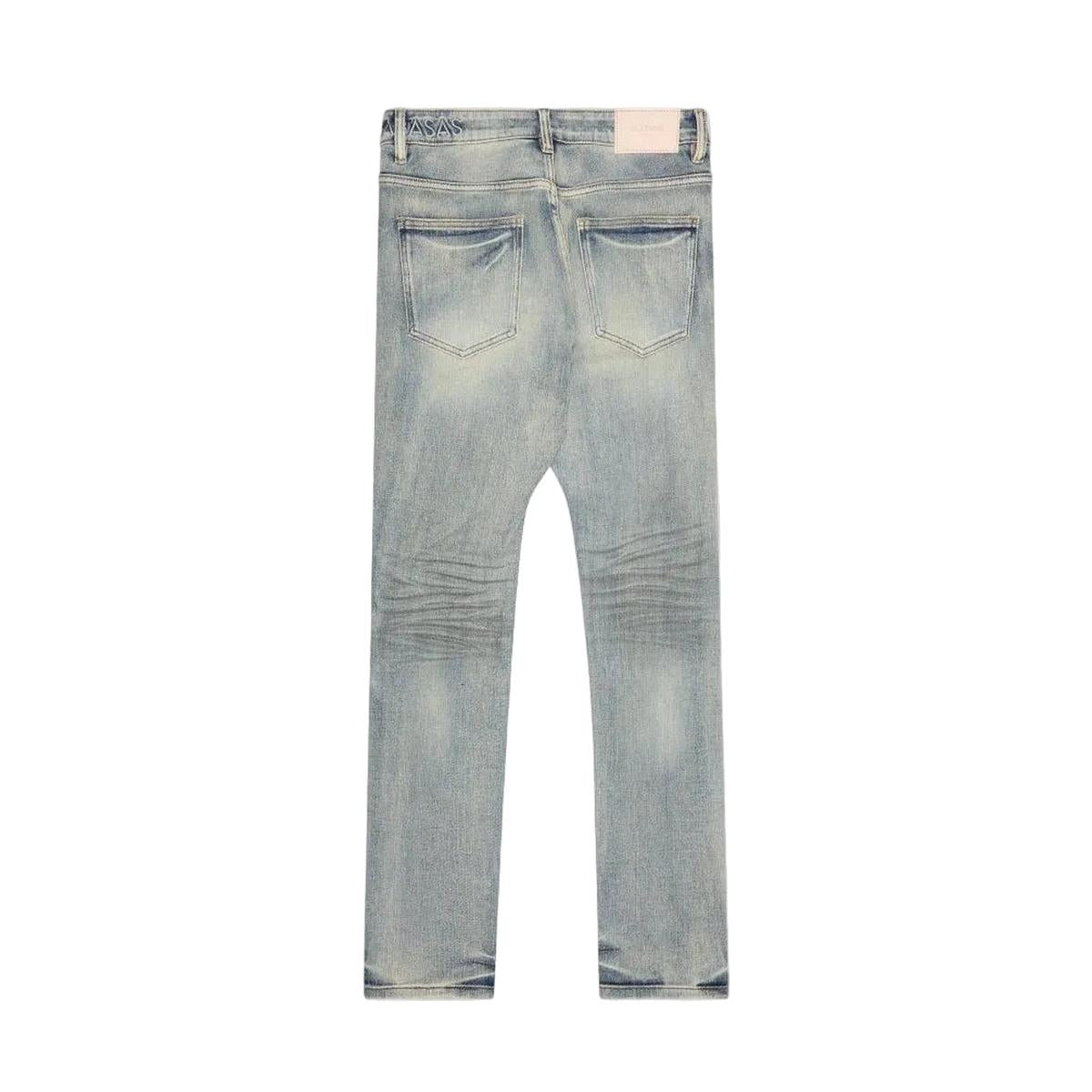 Valabasas | Mr. Flex Skinny Jeans - Light Blue Wash