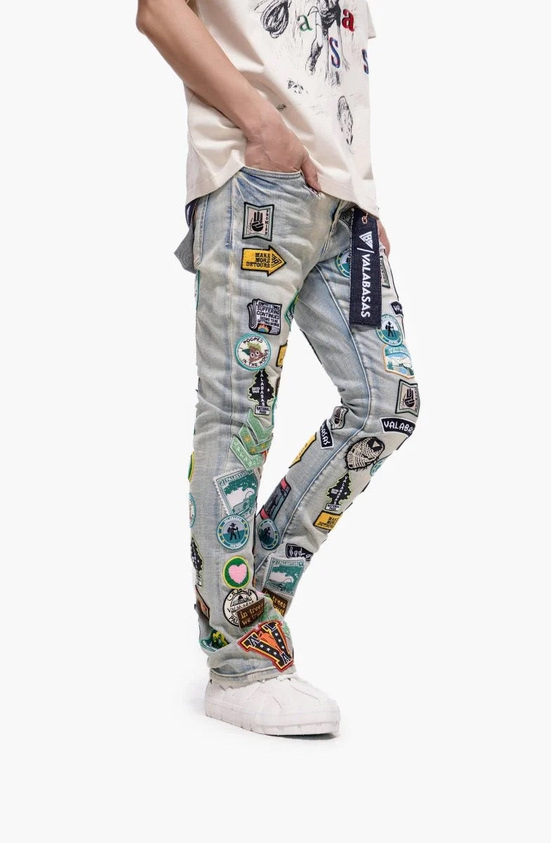 Valabasas | Axis Stacked Jeans