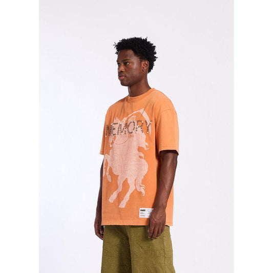 Memory Lane | Studded Tee - Orange