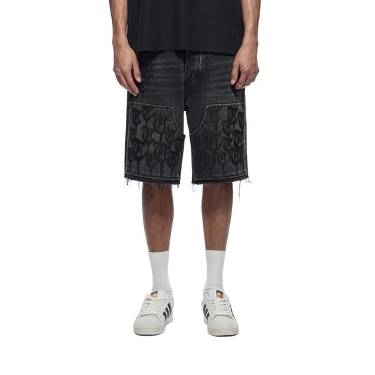 Trnchs | Script Jorts - Black Wash