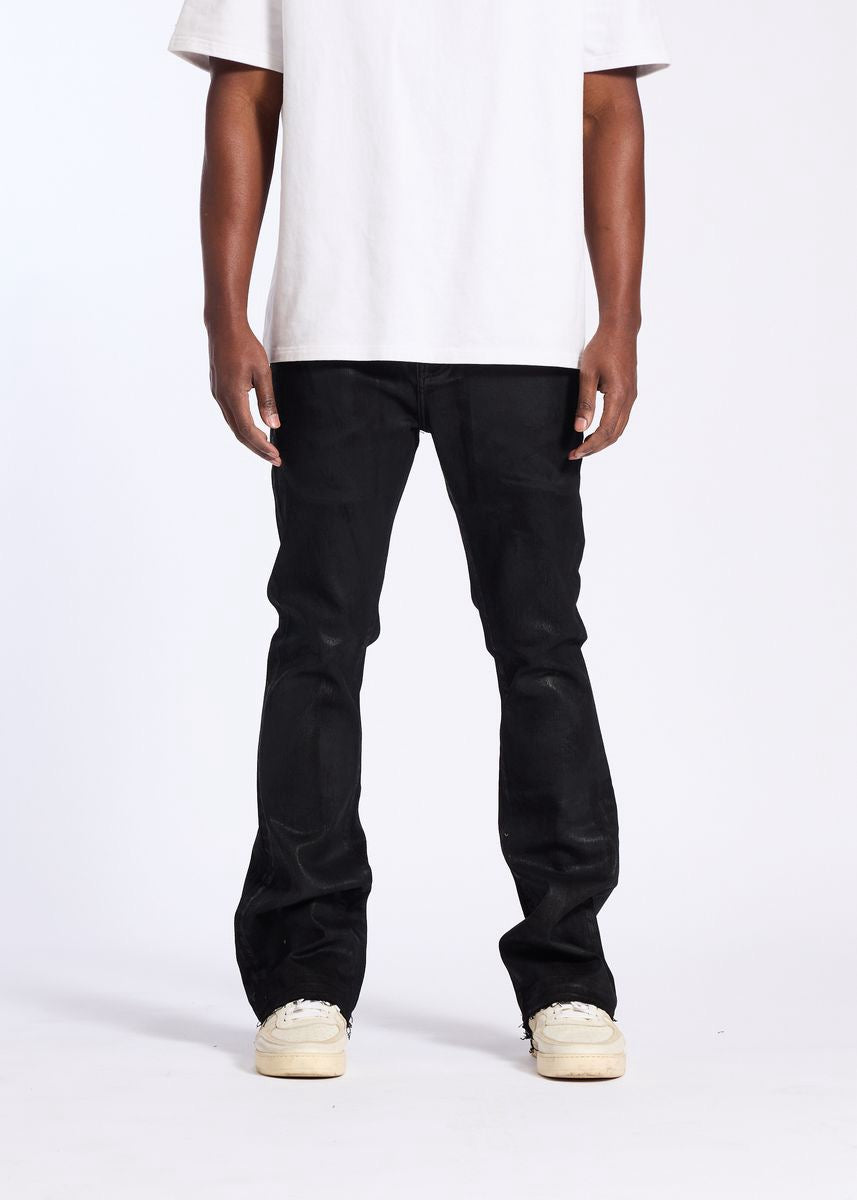 Embellish | Raider Stacked Pants - Black Wax