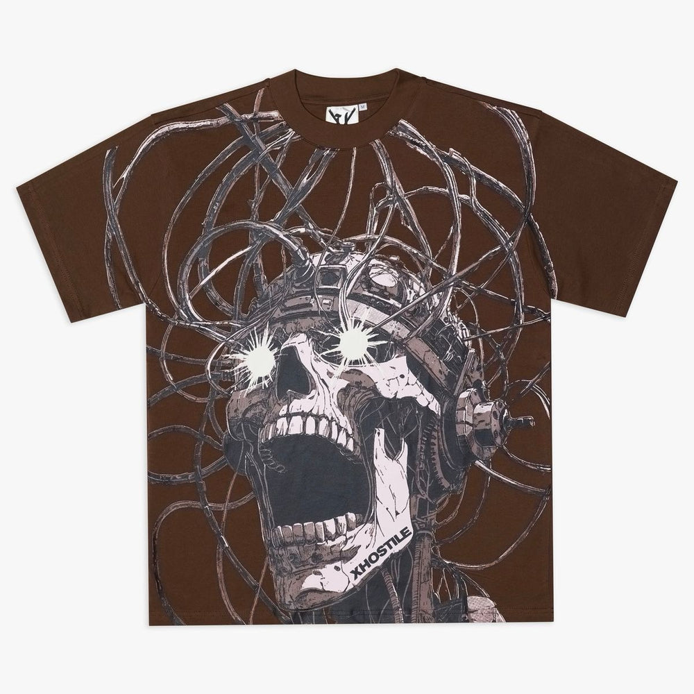 X-Hostile | Neural Overload Tee - Brown