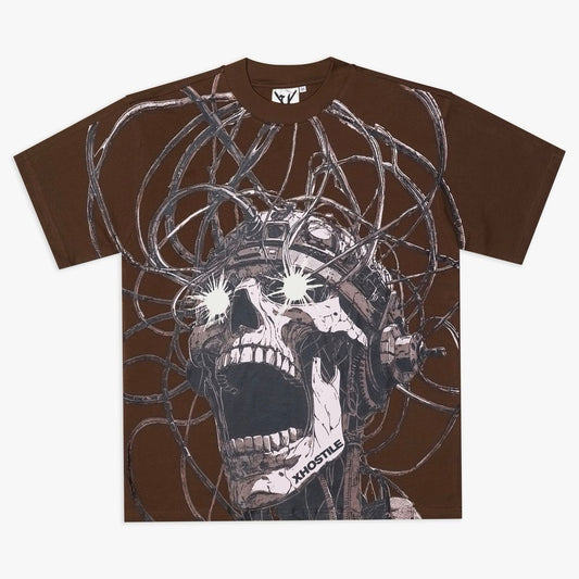 X-Hostile | Neural Overload Tee - Brown