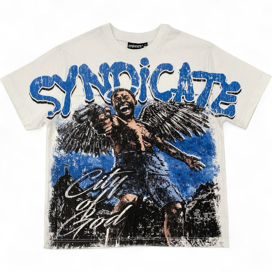 The Syndicate | Little Dice Tee - White
