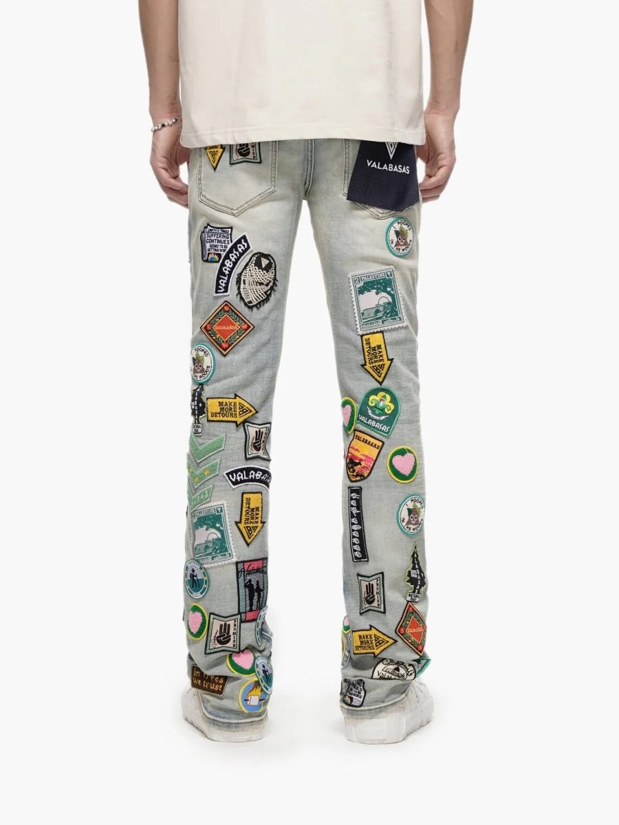 Valabasas | Axis Stacked Jeans