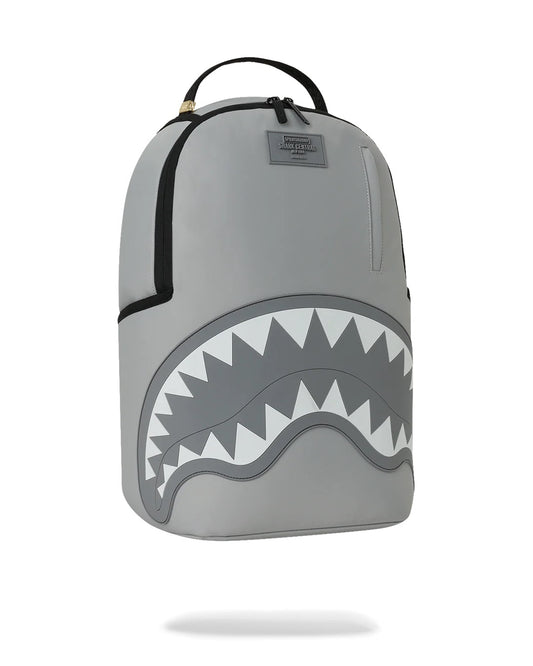 Sprayground Central Shark Tonal Gray Nylon Backpack