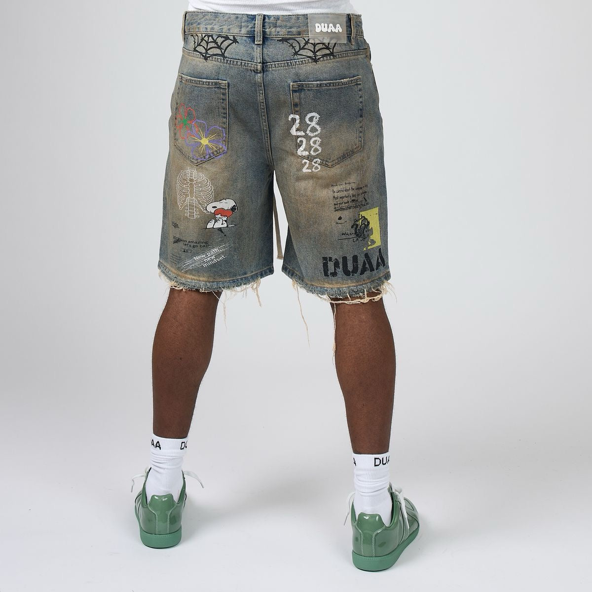 Duaa | Sunset Jorts - Blue