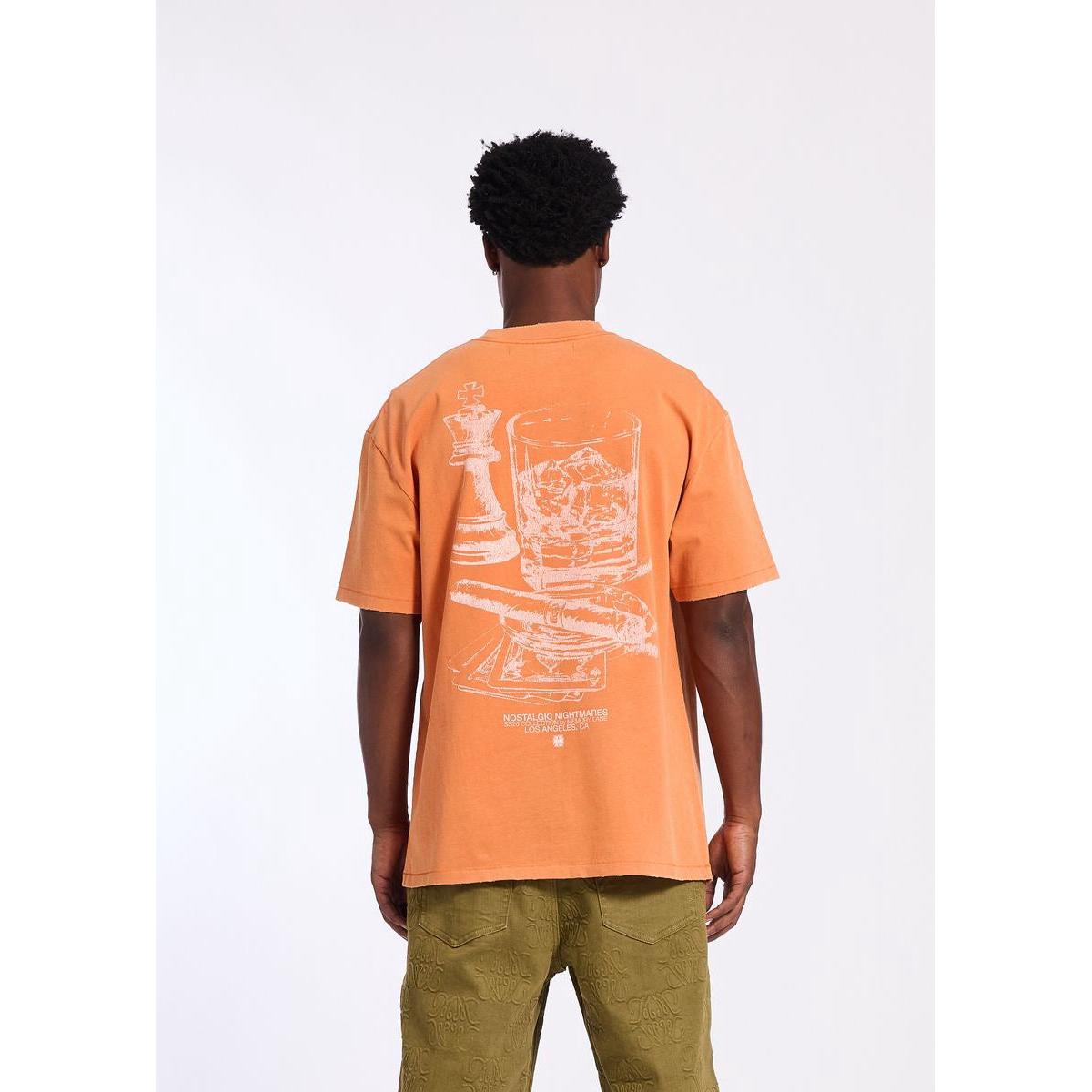 Memory Lane | Studded Tee - Orange