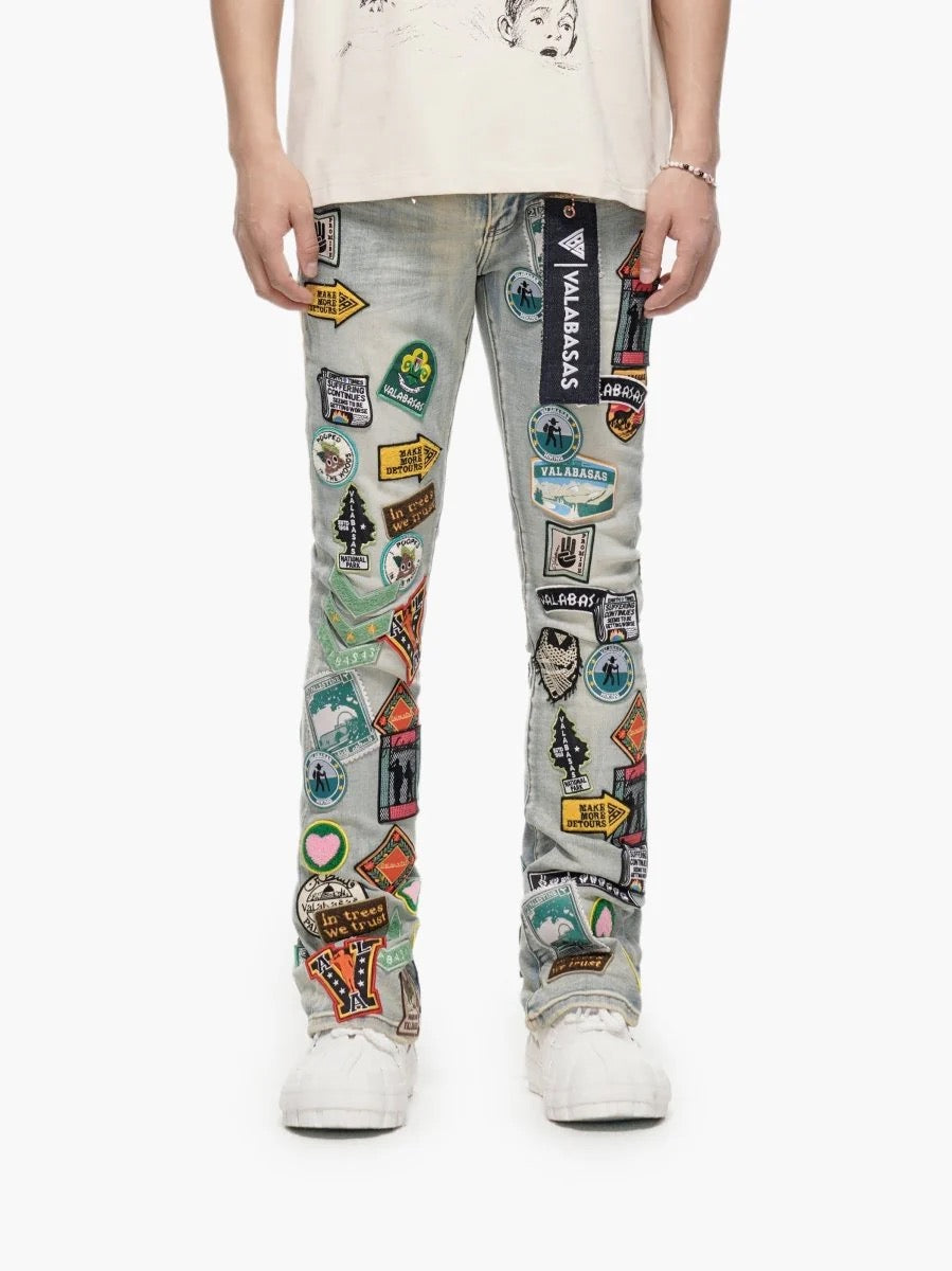 Valabasas | Axis Stacked Jeans